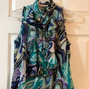 Jaipur Sleeveless Blouse Size Small 5/$25